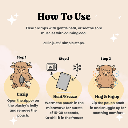 Weighted Highland Bull Pillow