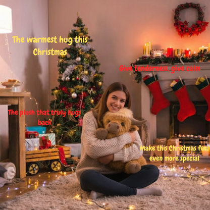 Weighted Highland Bull Pillow